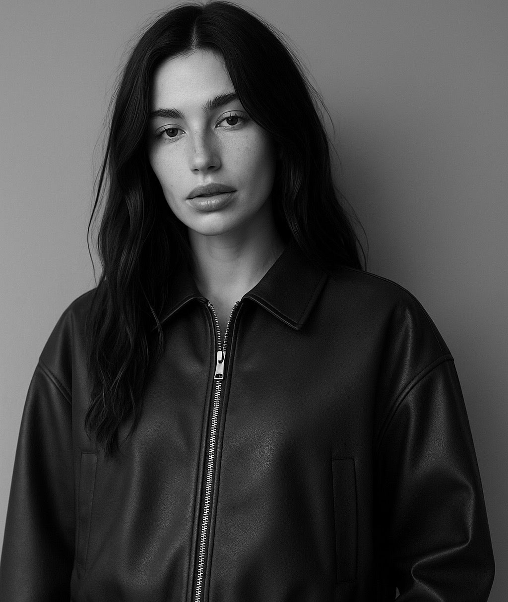 Luxe Oversized Faux Leather Jacket