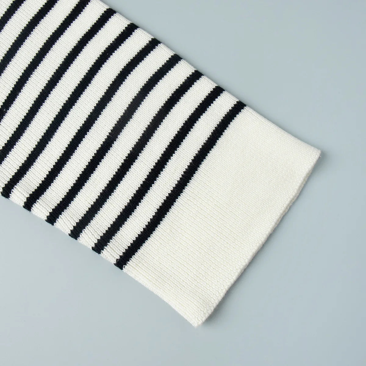 Classic Striped Relaxed Knit Top