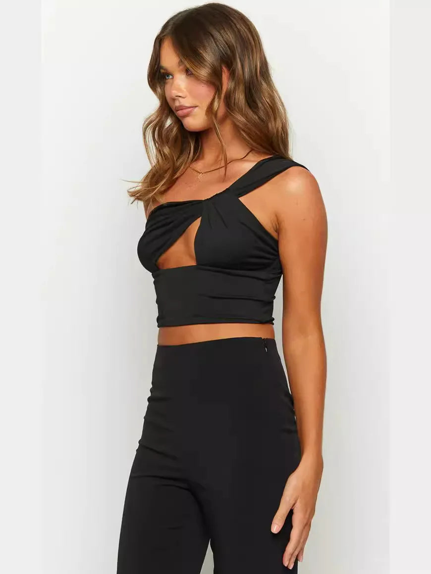 Spicy Cut-Out Crop Top