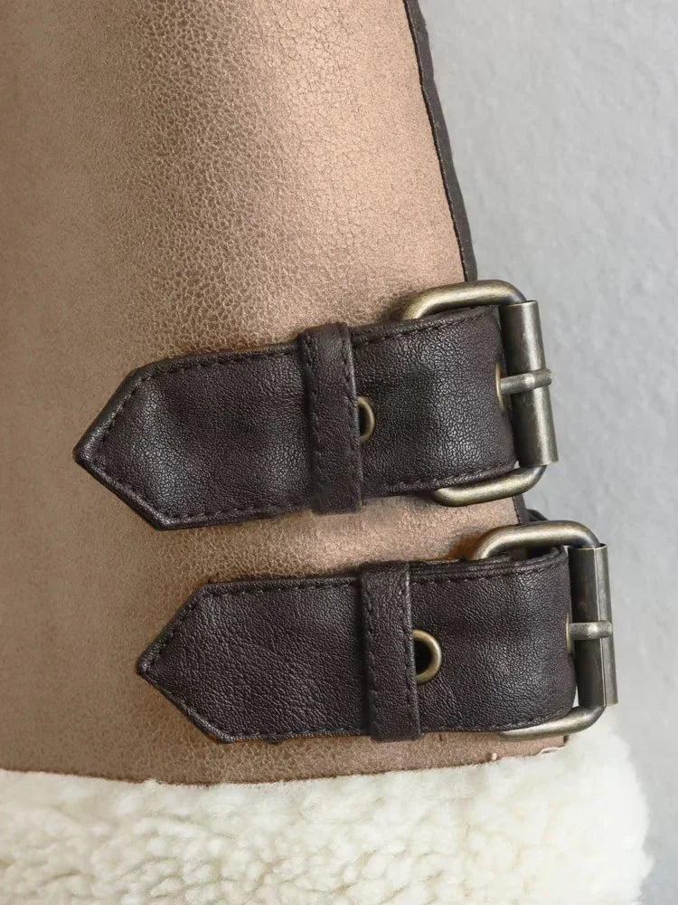 Aspen Faux Shearling Vest