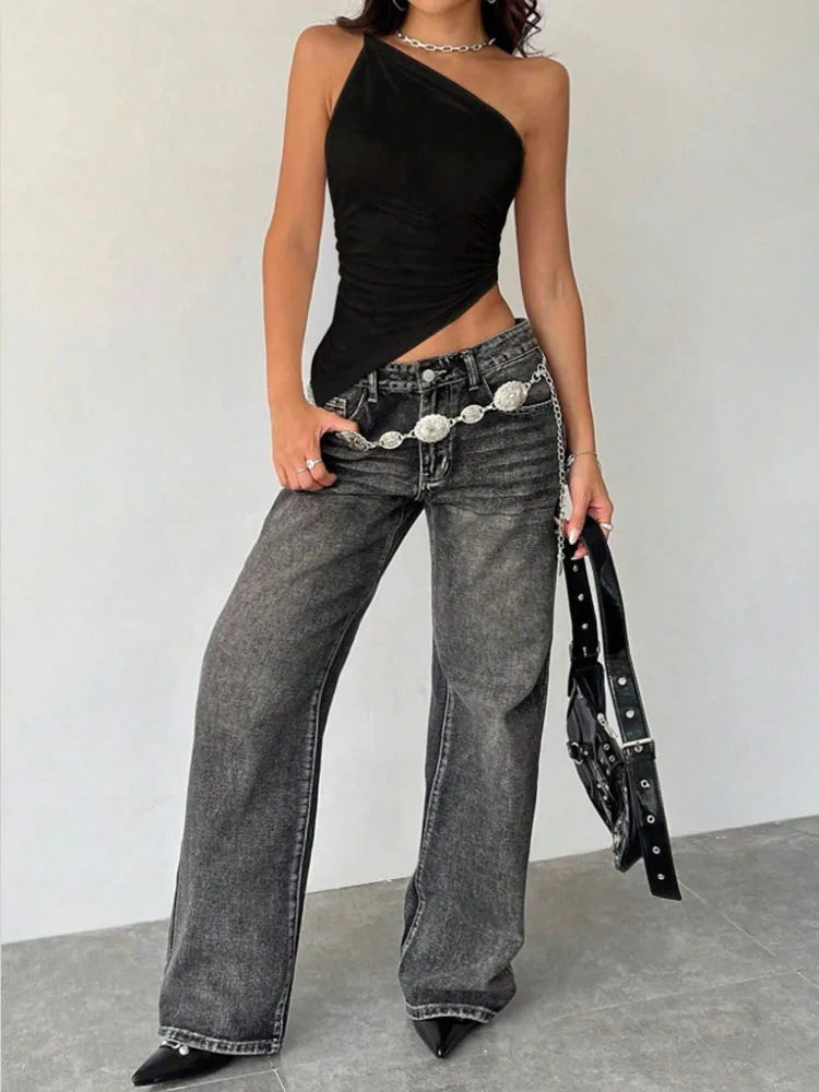 Chic One-Shoulder Tank