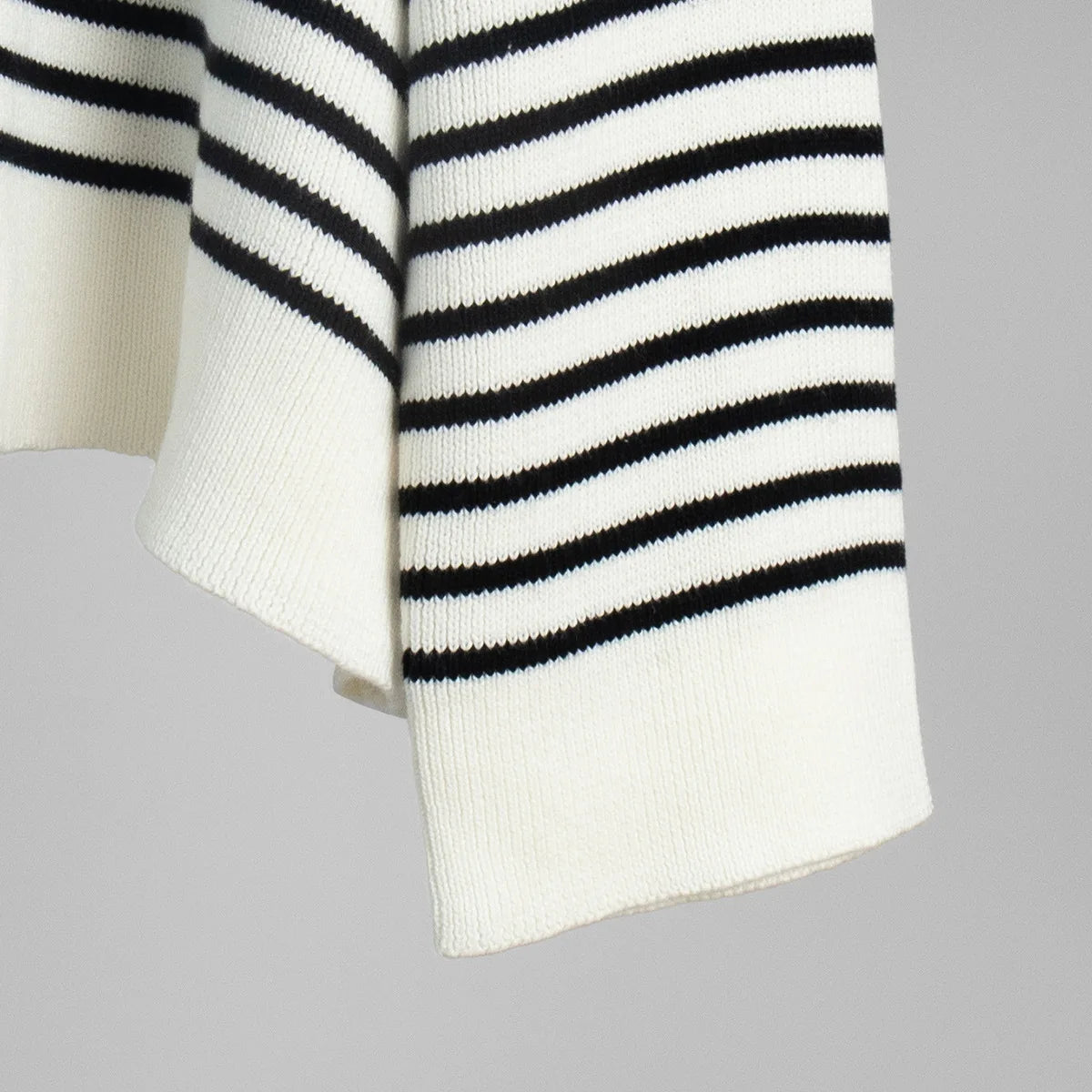 Classic Striped Relaxed Knit Top