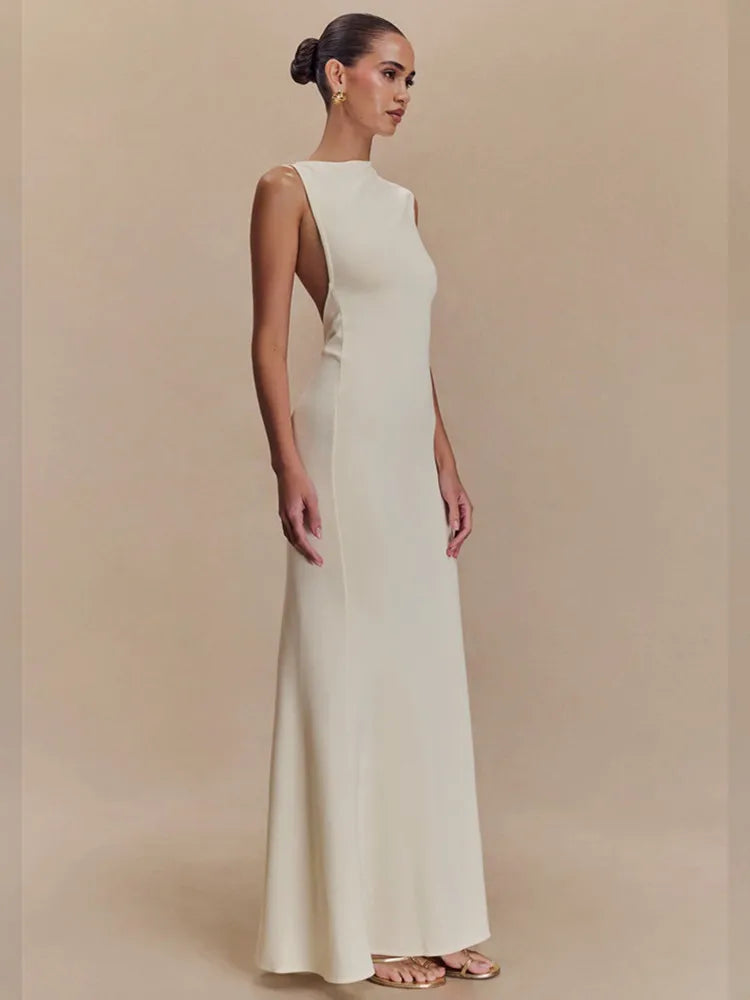 Ivory Grace Maxi Dress