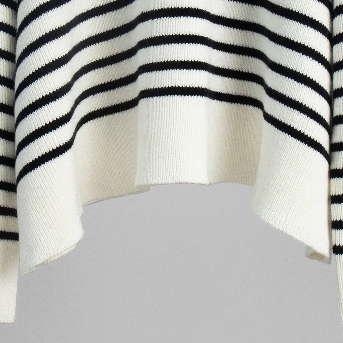 Classic Striped Relaxed Knit Top