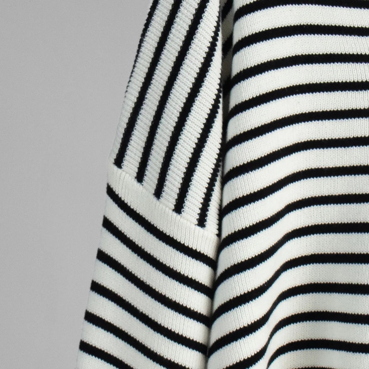 Classic Striped Relaxed Knit Top