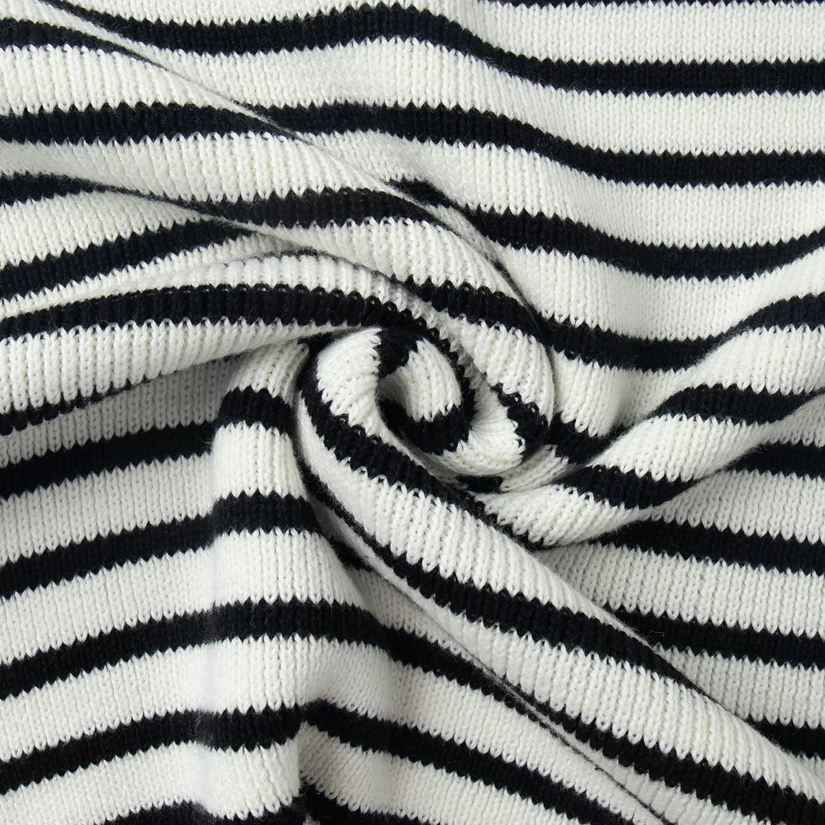 Classic Striped Relaxed Knit Top