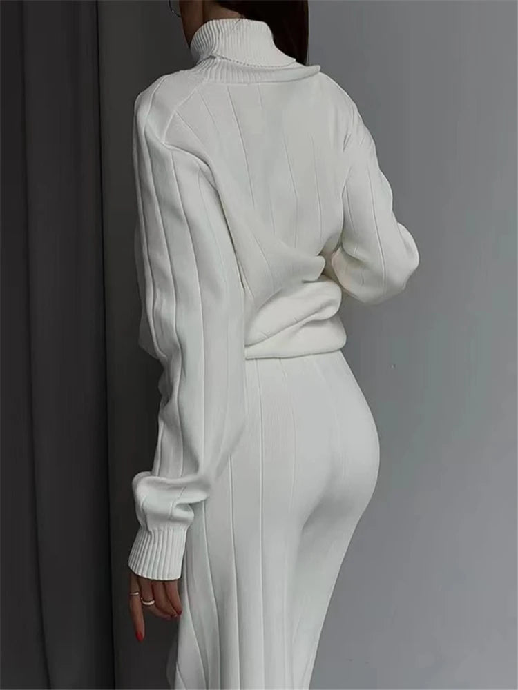 Knitted Two-Piece Lounge Set