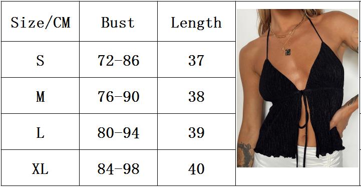 Front Tie Halter Crop Top