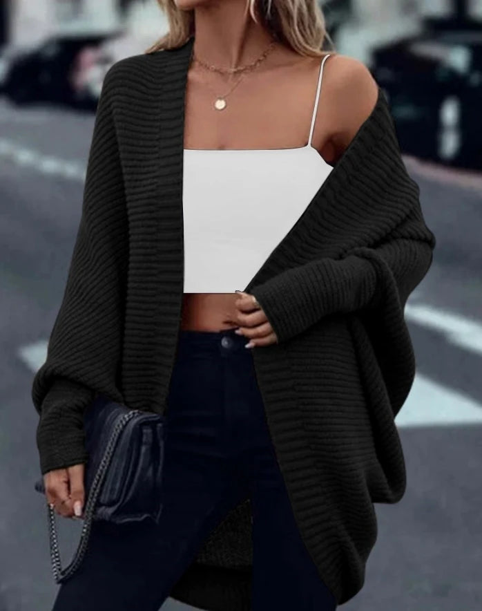 Cozy Oversized Knit Cardigan