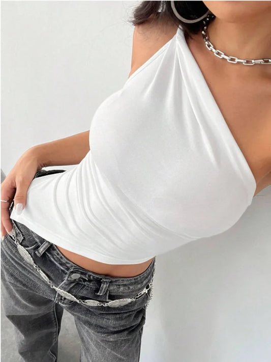 Chic One-Shoulder Tank