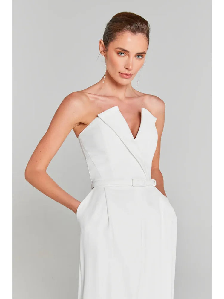 Celeste White Jumpsuit