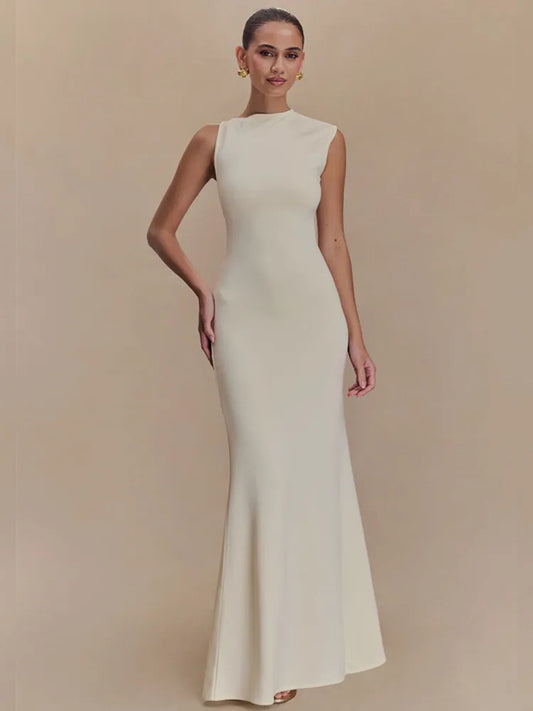 Ivory Grace Maxi Dress