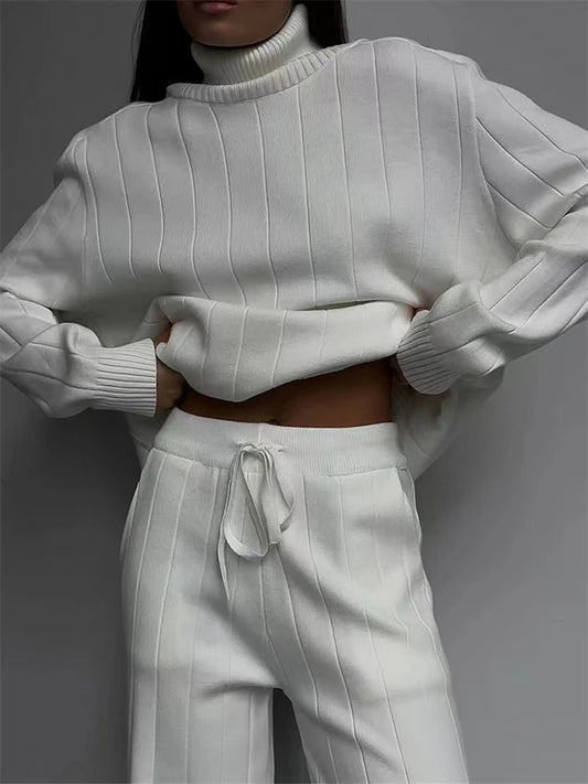 Knitted Two-Piece Lounge Set